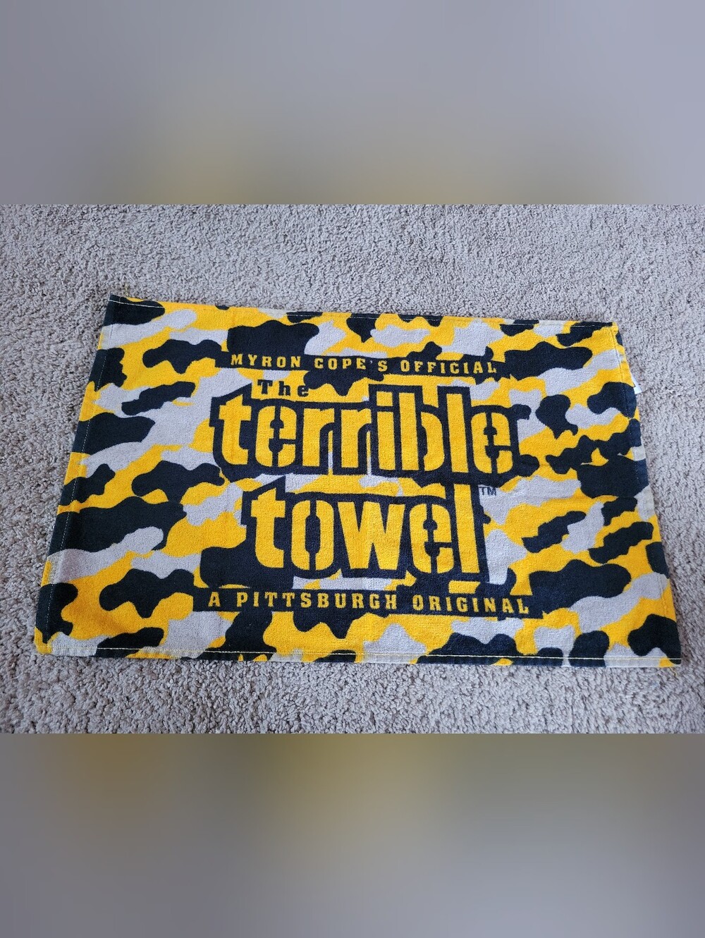 Pittsburgh Steelers NFL Camouflage Terrible Towel